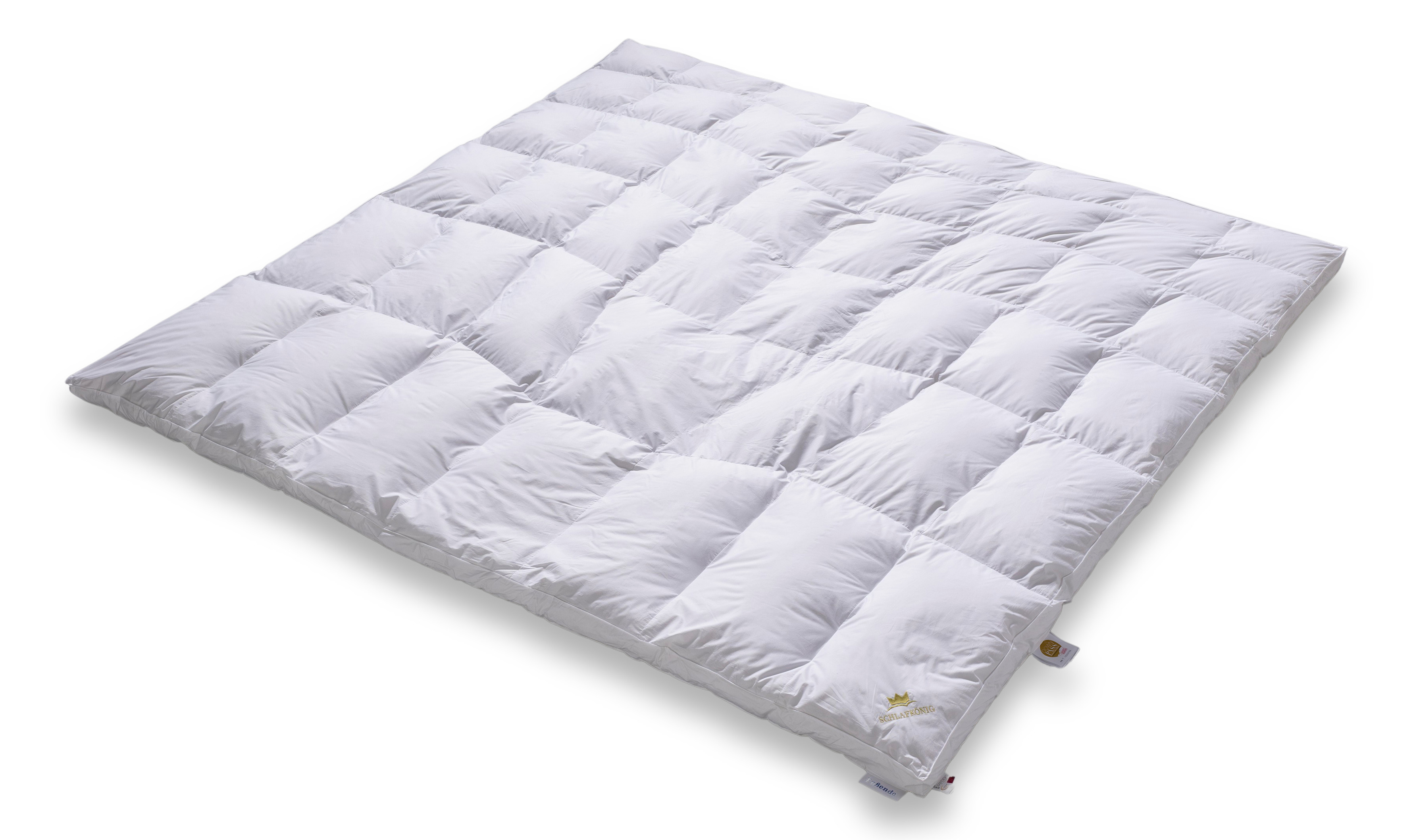 Daunendecke extra warm 200x200 Seitenansicht