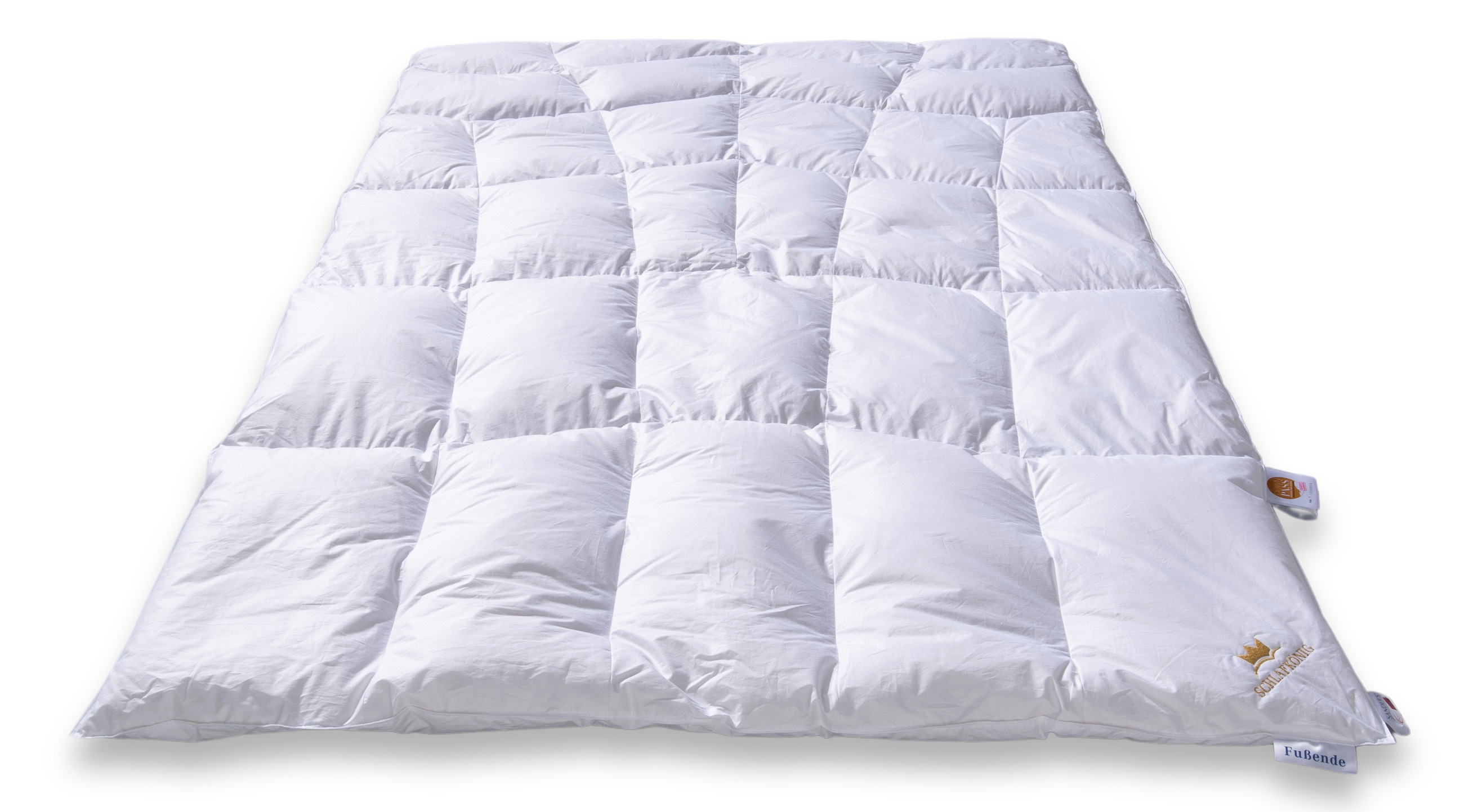Daunendecke leicht warm 200x200 Frontansicht