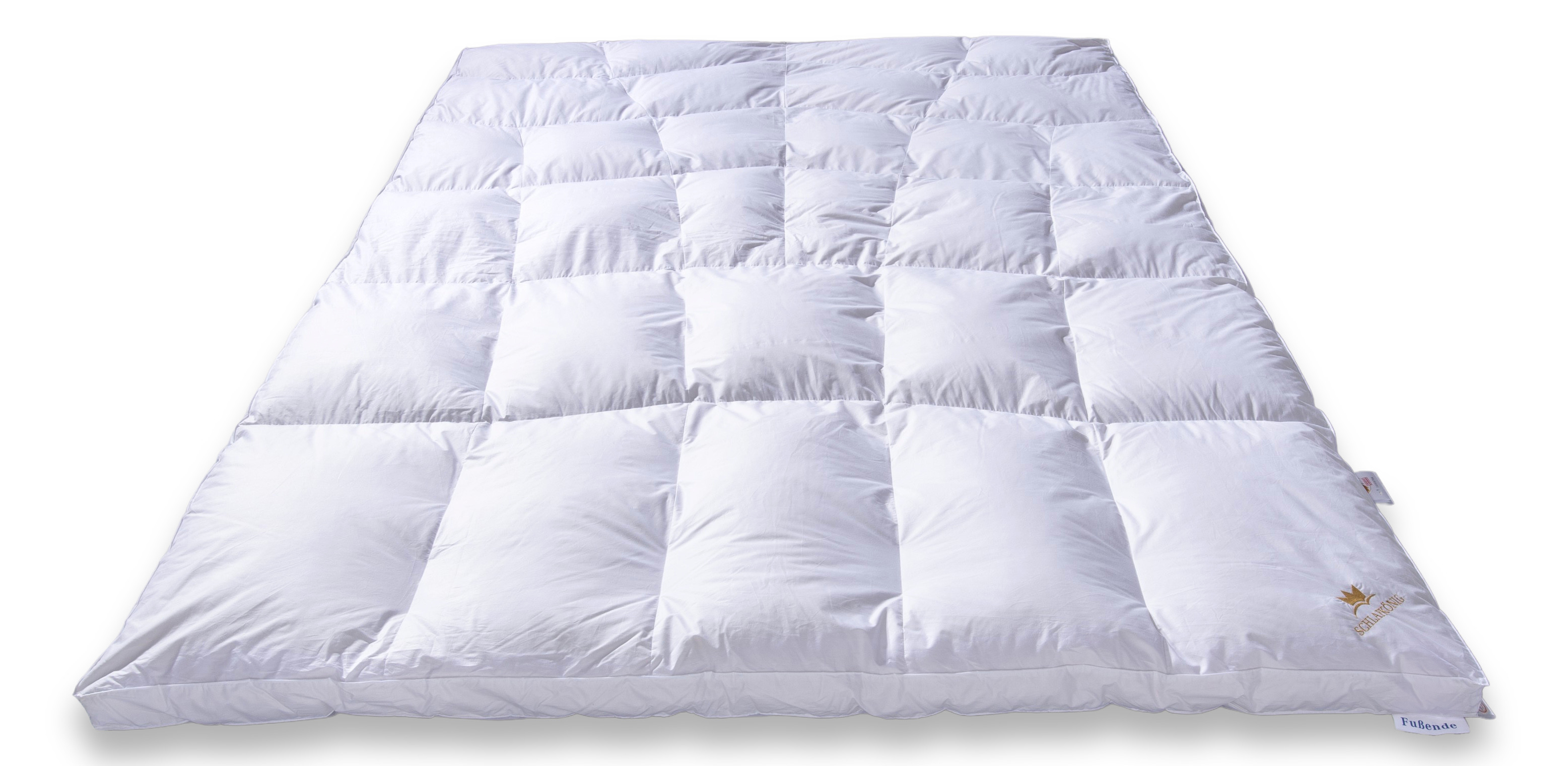 Daunendecke extra warm 155x220 Frontansicht