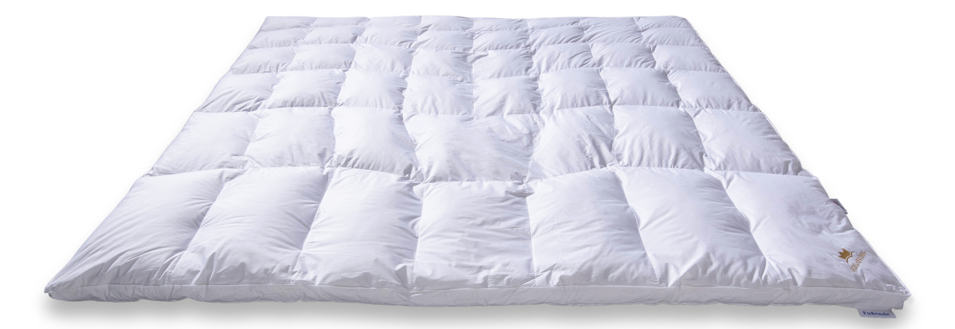 Daunendecke extra warm 200x200 Frontansicht