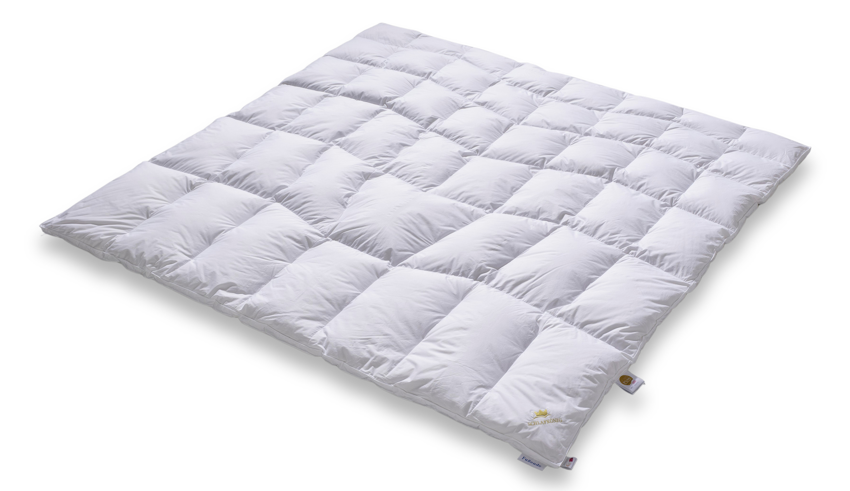 Daunendecke medium warm 200x200 Marke SCHLAFKÖNIG
