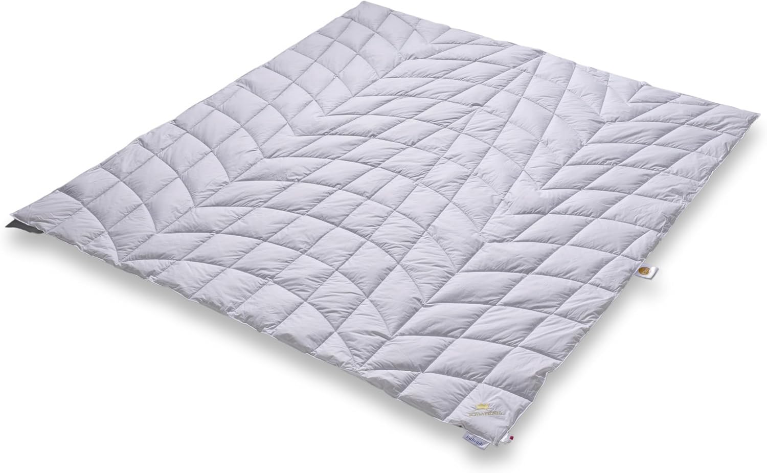 Sommerdaunendecke 200x220 mit Körperzonen-Steppung - sommerleicht
